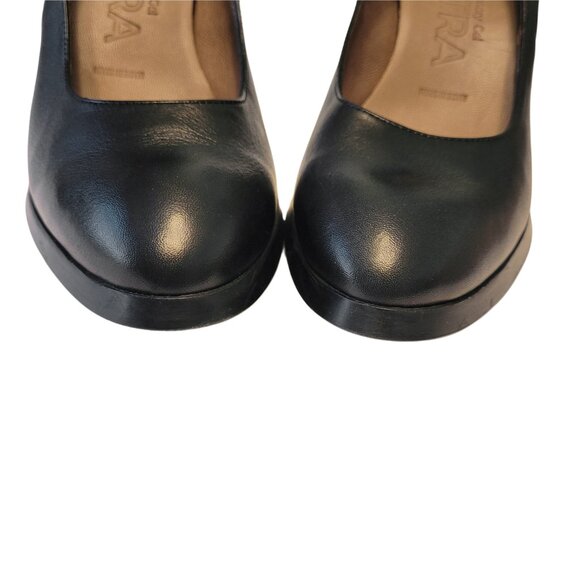 Wonders Leather Block Heel Pump - Picture 4 of 10